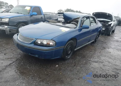 2004 Chevrolet Impala из США, поврежденный, VIN 2G1WF52E449209258
